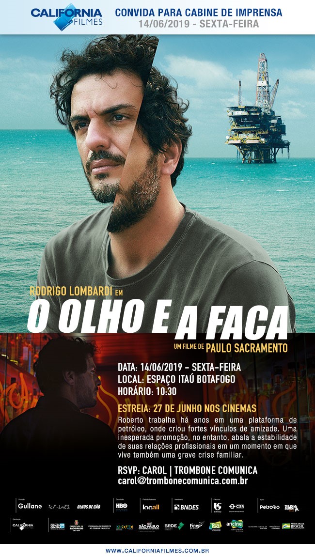 Agência UVA Barra assistiu: ” O Olho e a Faca”