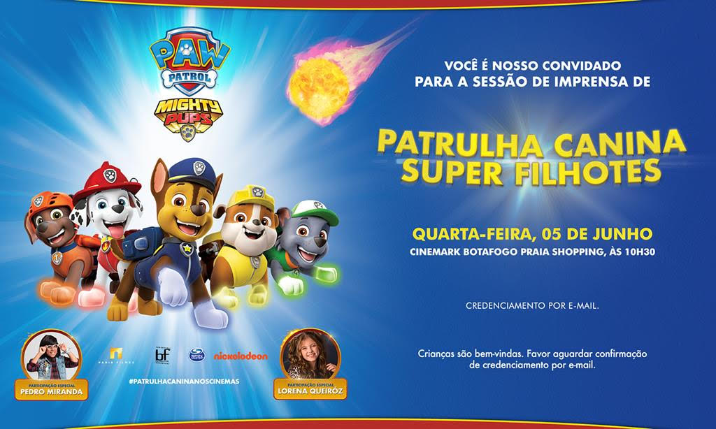 Agência UVA Barra assistiu: “Patrulha Canina – Super&nbsp;Filhotes”