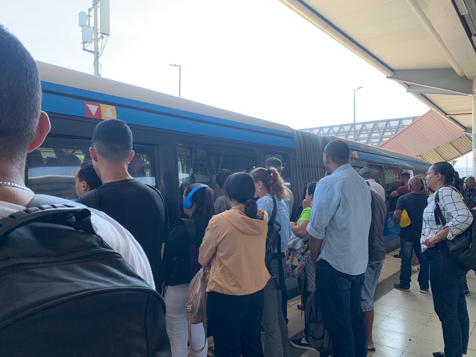 A realidade dos passageiros no BRT
