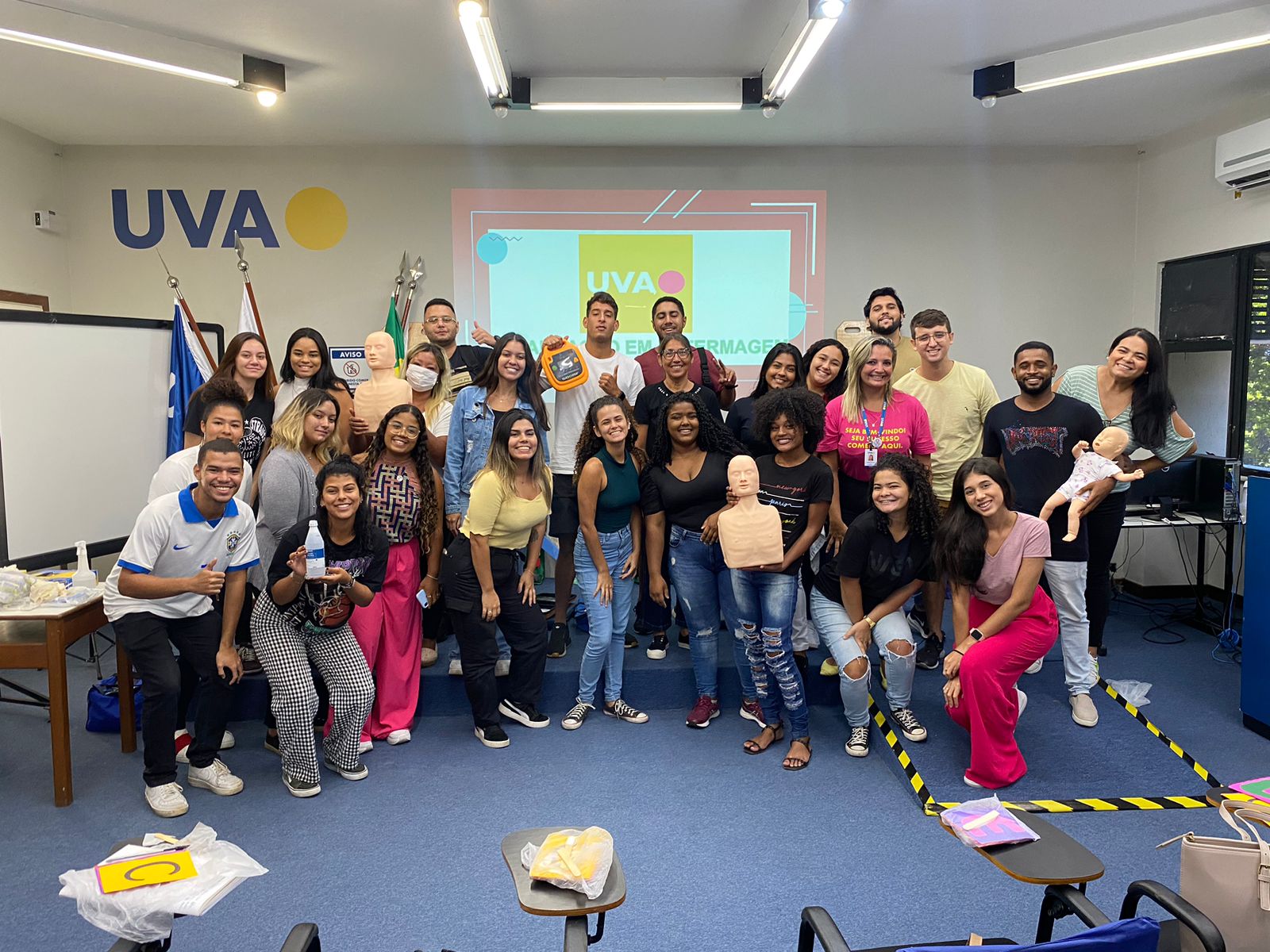 Graduação de enfermagem oferece o curso de Suporte Básico de Vida