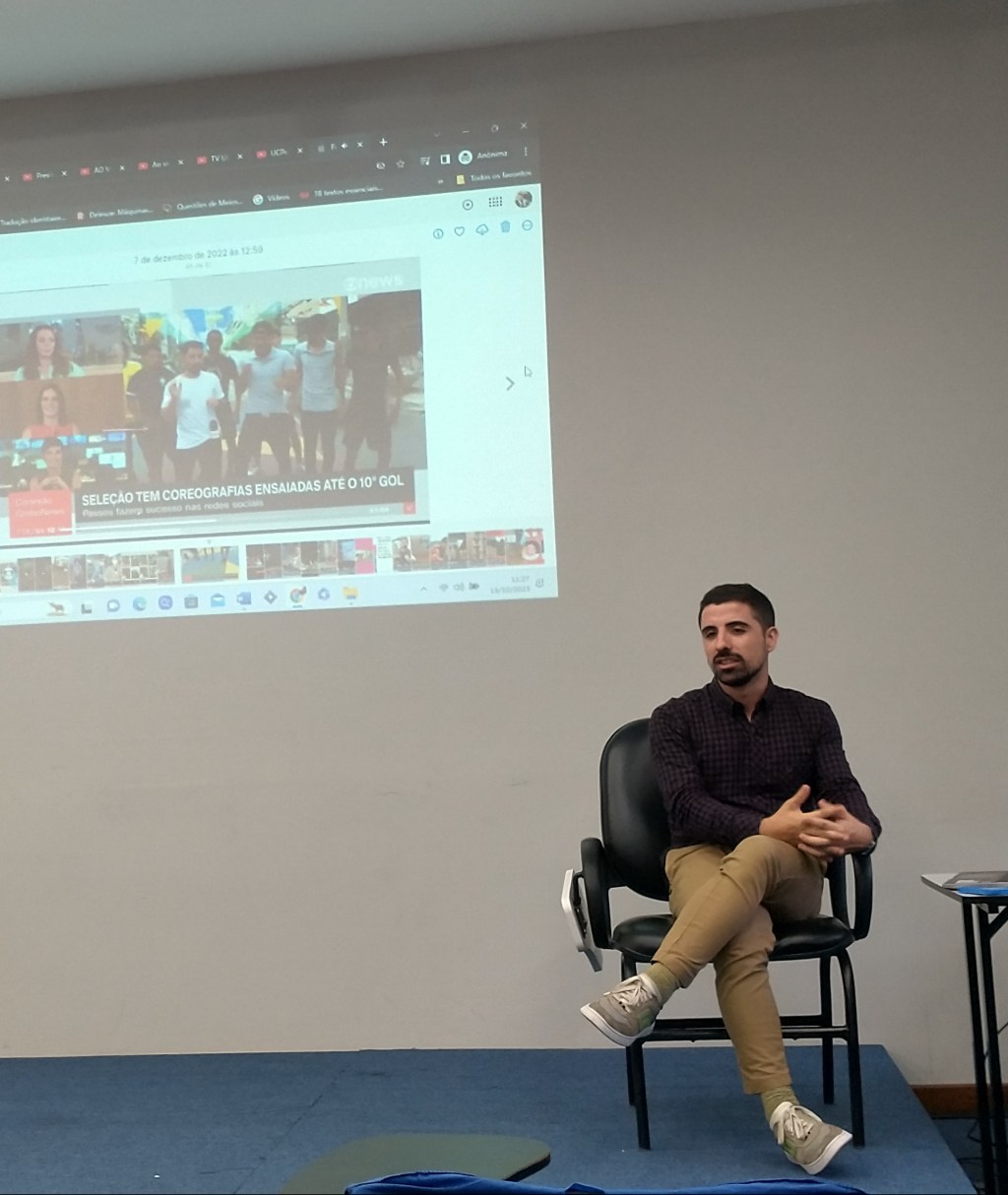 Mateus Marques compartilha conhecimentos com alunos na UVA&nbsp;Barra