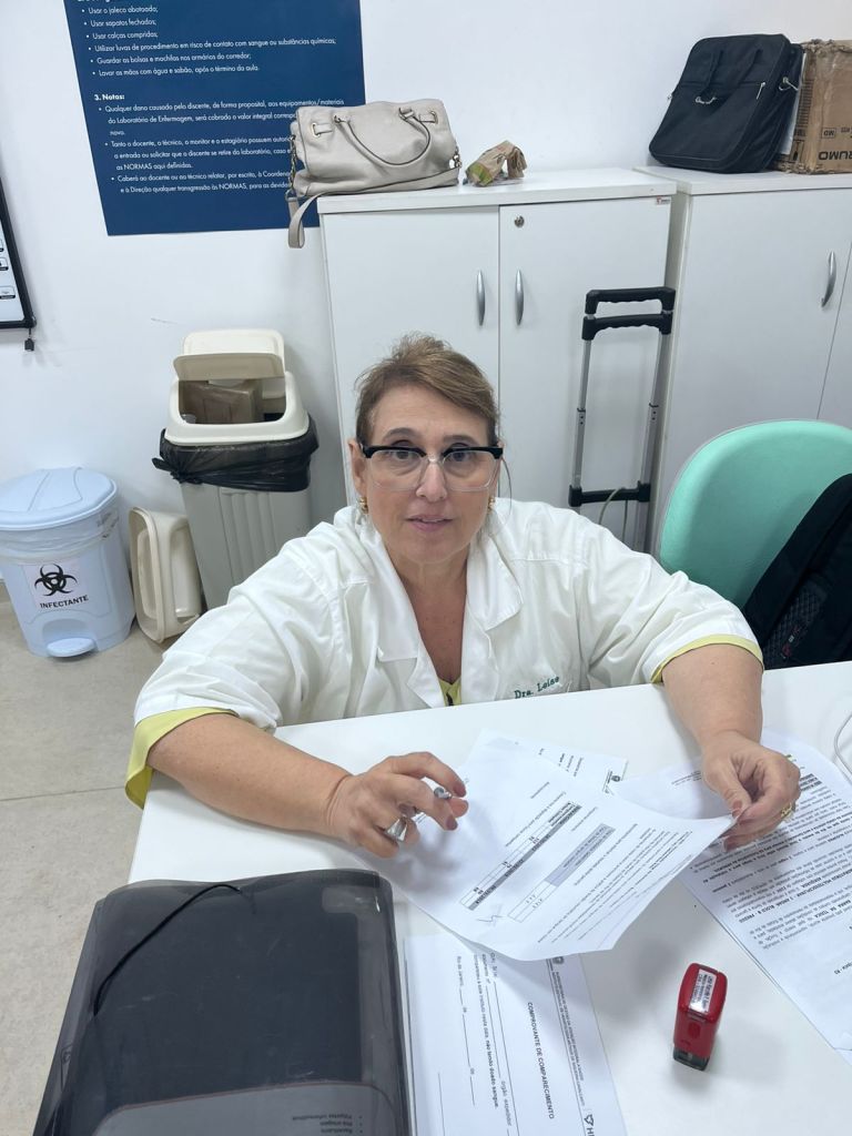 “Eventos como esse ajudam a criar uma cultura de solidariedade” Afirma: Melissa (Reprodução: Agência UVA Barra)