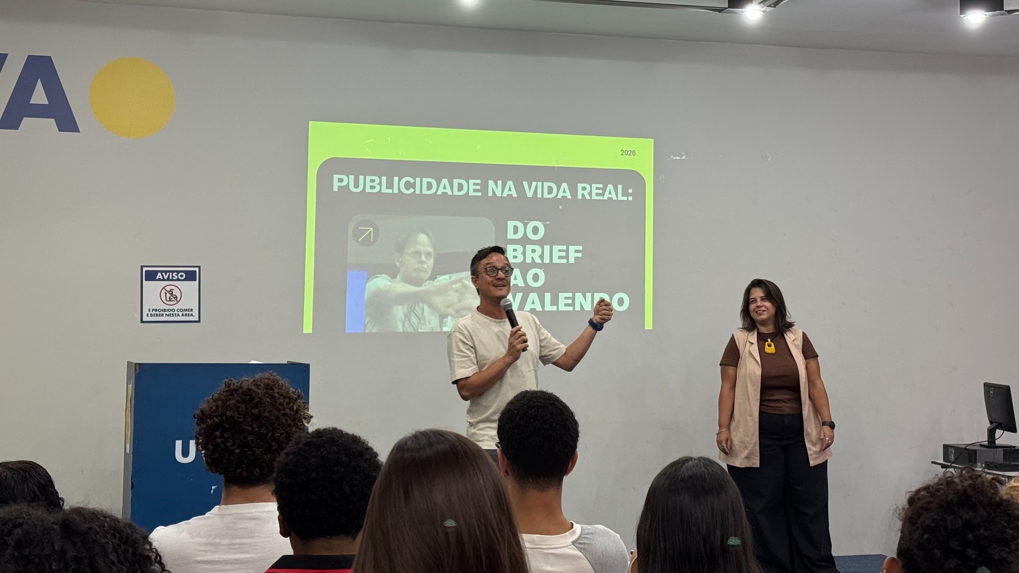 Aula inaugural da UVA Barra aborda os desafios da publicidade na prática